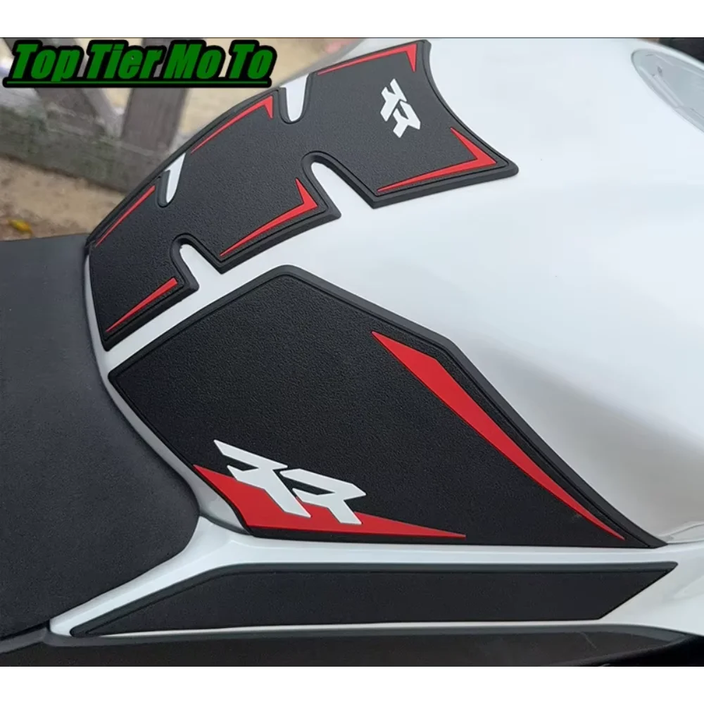 New Fit For 500RR ZX-500RR Protector Anti Slip Tank Pad Sticker Fishbone patch Gas Knee Grip Traction Side Pad 3M Decal