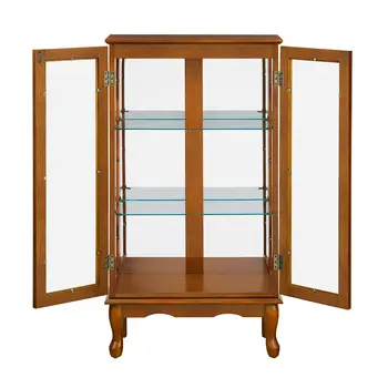 8 best sales Schrank mit Glastür - №1