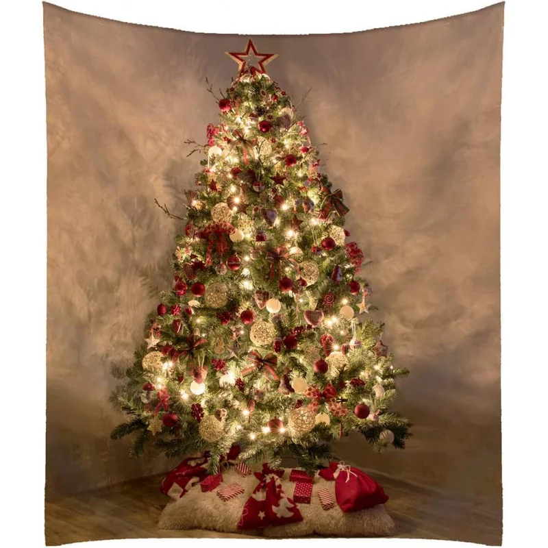 

Christmas tapestry home decoration living room bedroom holiday New Year Gifts