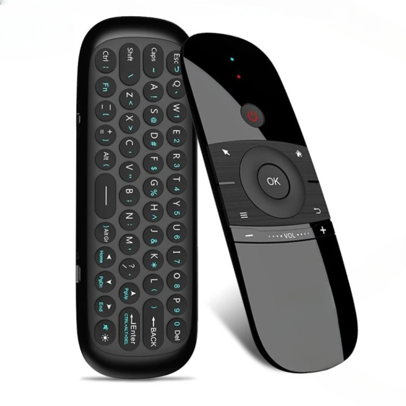 

W1 Air Mouse Wireless Flying Squirrel English Six Axis Wireless Somatosensory Computer Mouse Keyboard