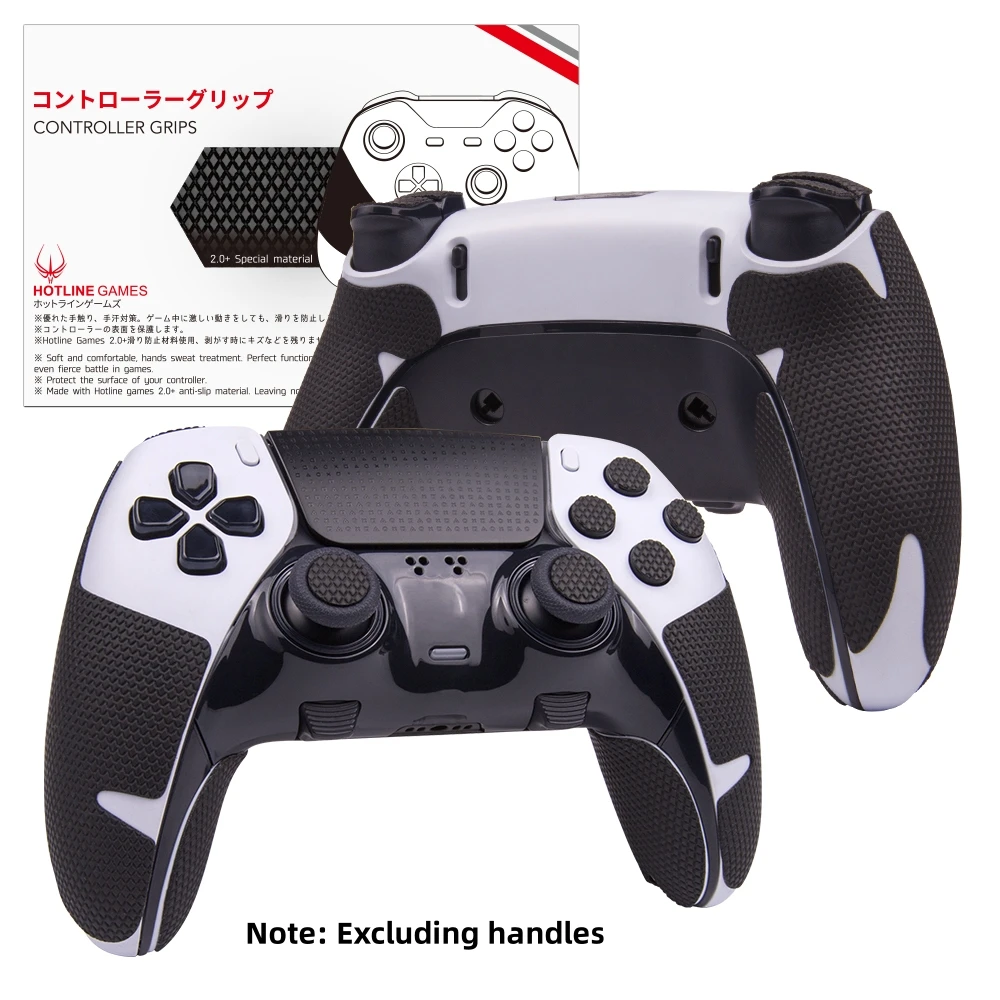 

HOTLINE GAMES 2.0 PLUS Controller Grip Tape Compatible with Playstation 5 DualSense Edge,Buttons,Non-slip,Sweat-Absorbent