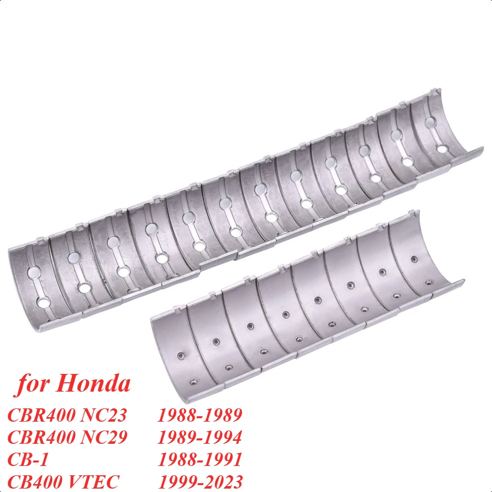 

Motorcycle Connecting Rod Crankshaft Main Bearing for Honda CBR400 NC23 1988-1989 NC29 CB400SF CB400 VTEC 1999-2023 CB-1