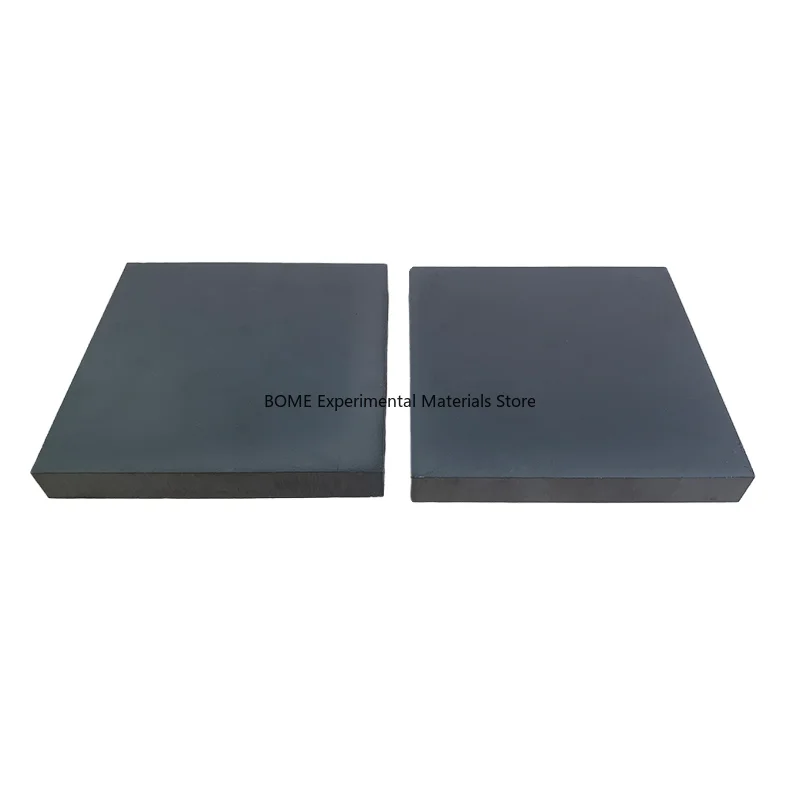 Silicon Carbide Ceramic Sheet Pressureless Sintered SiC Bulletproof Wear Resistant Plate 50*50 100mm