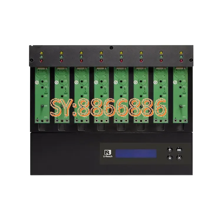 1 To 7 NVMe/SATA Cross Signal M.2 NVMe SSD Duplicator