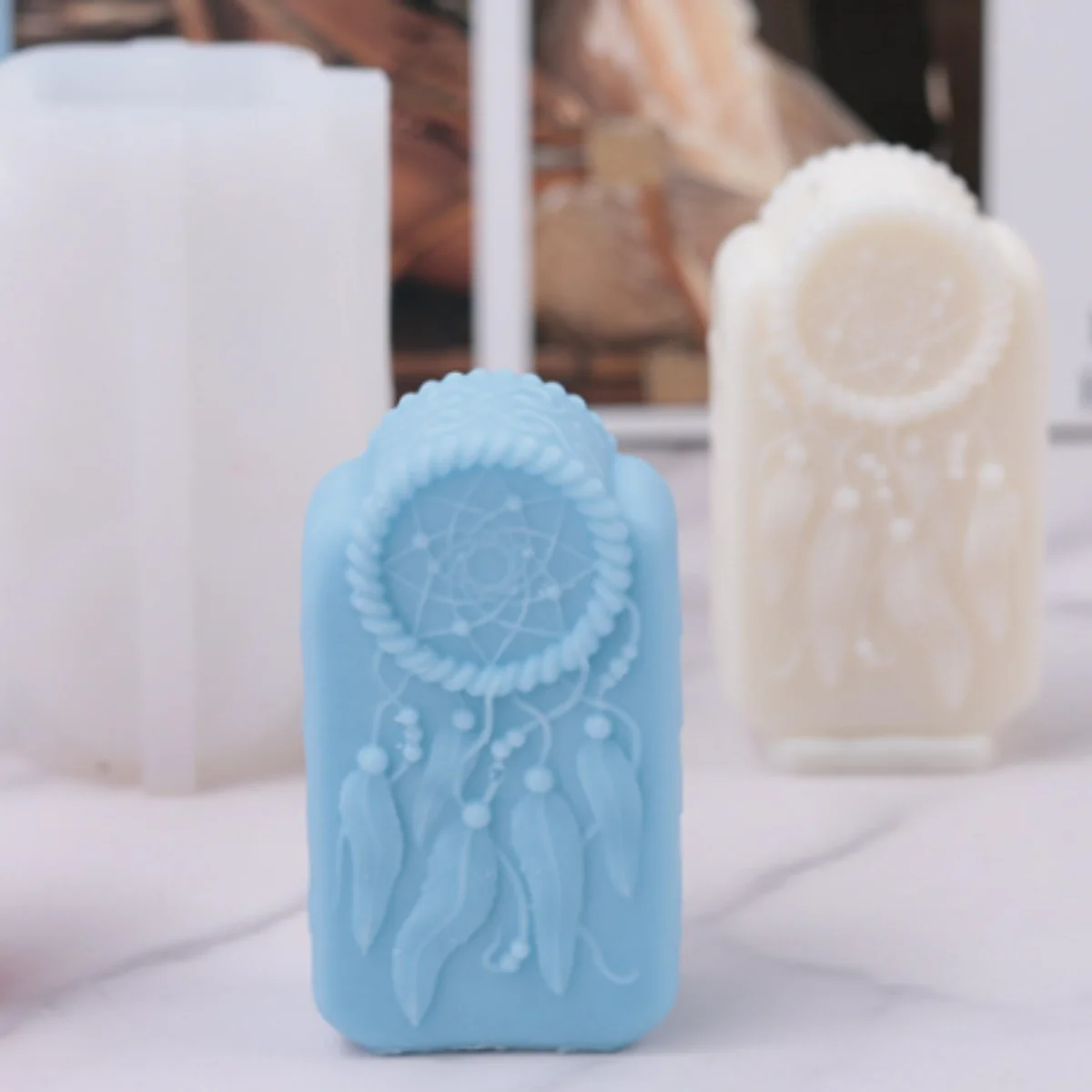 Rüya Catcher taş Stele silikon - Soap Making Home incelemesi ve fiyatı