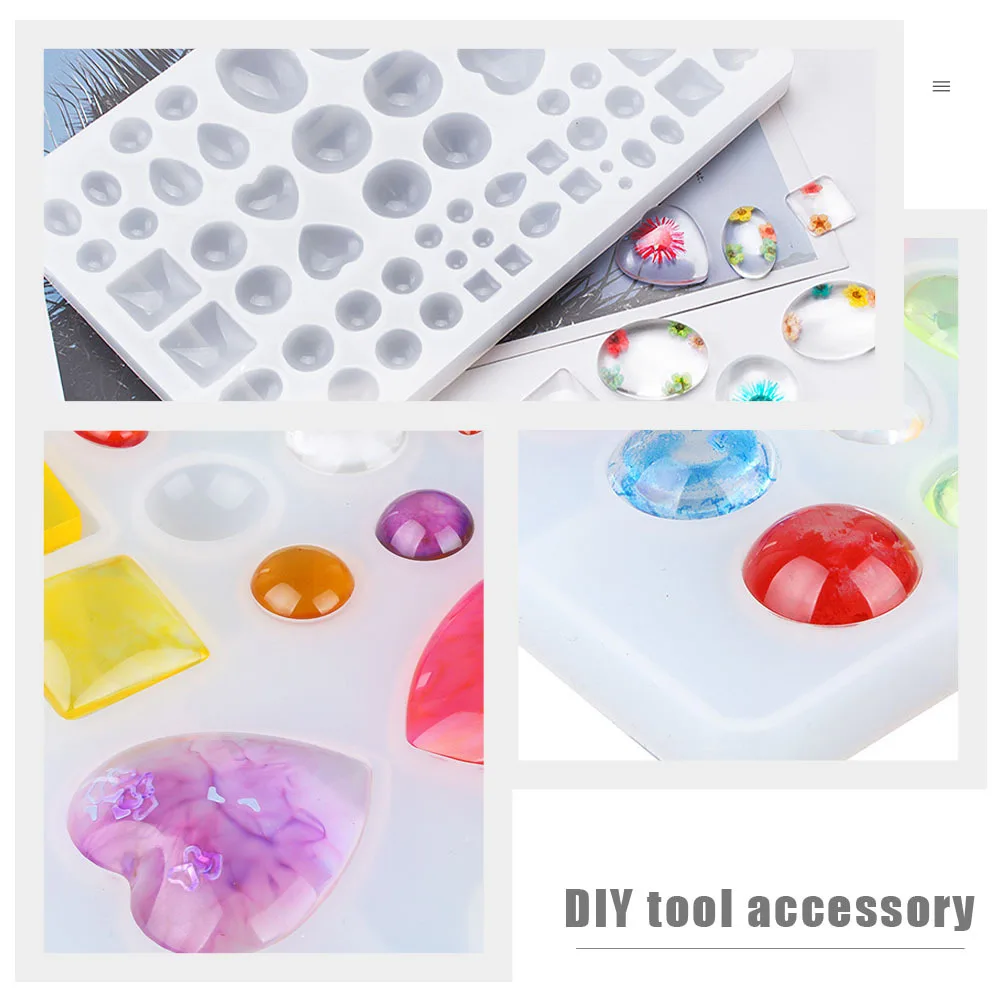 

Creative Flexible Silicone Mold DIY Jewelry Pendant Mold for Earrings Pendant Making and Decorations Jewelry Charms Making Mould