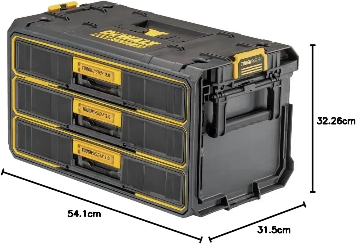 TOUGHSYSTEM 2.0 Tool Organizer and Storage 3 Drawer Unit (DWST08330)