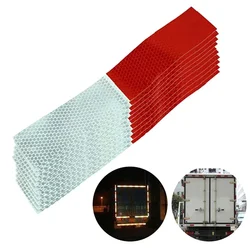 5/10Pcs Car Truck Reflective Safety Tape Warning Night Light Waterproof Trailer Reflector Sticker