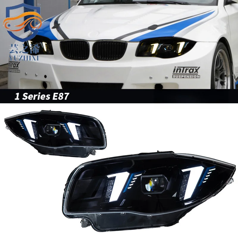 

XCH For upgrading the headlight assembly of 2004-2011 BMW 1 Series E87 with LED daytime running lights and projector headlights.