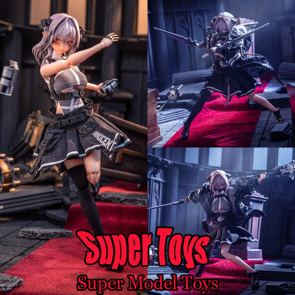 HASUKI PA009 escala 1/12 soldado femenino bruja encantada arte de bolsillo serie conjunto completo figura de acción de 6 pulgadas colección de muñecos