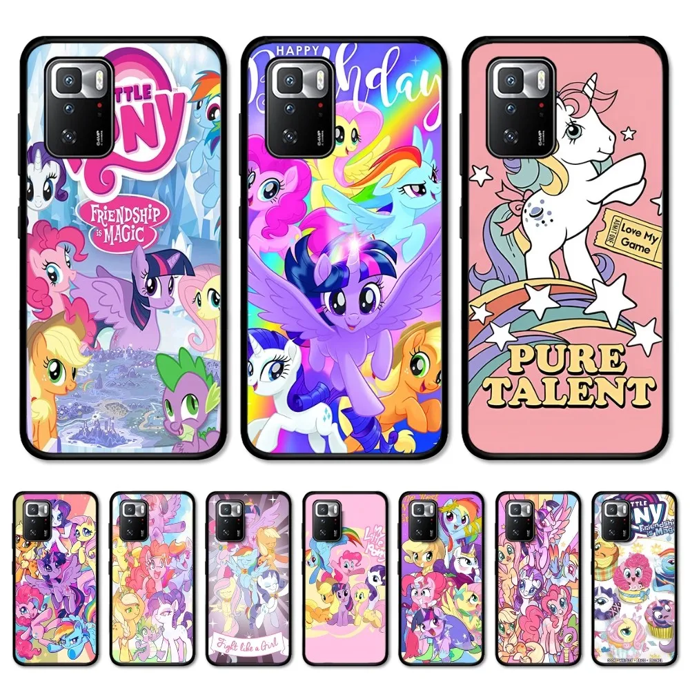 My-Little P-Ponys Phone Case For Redmi 5 6 7 8 9 10 plus pro 6 7 8 9 A GO K20 K30 K40 pro plus F3 Fundas