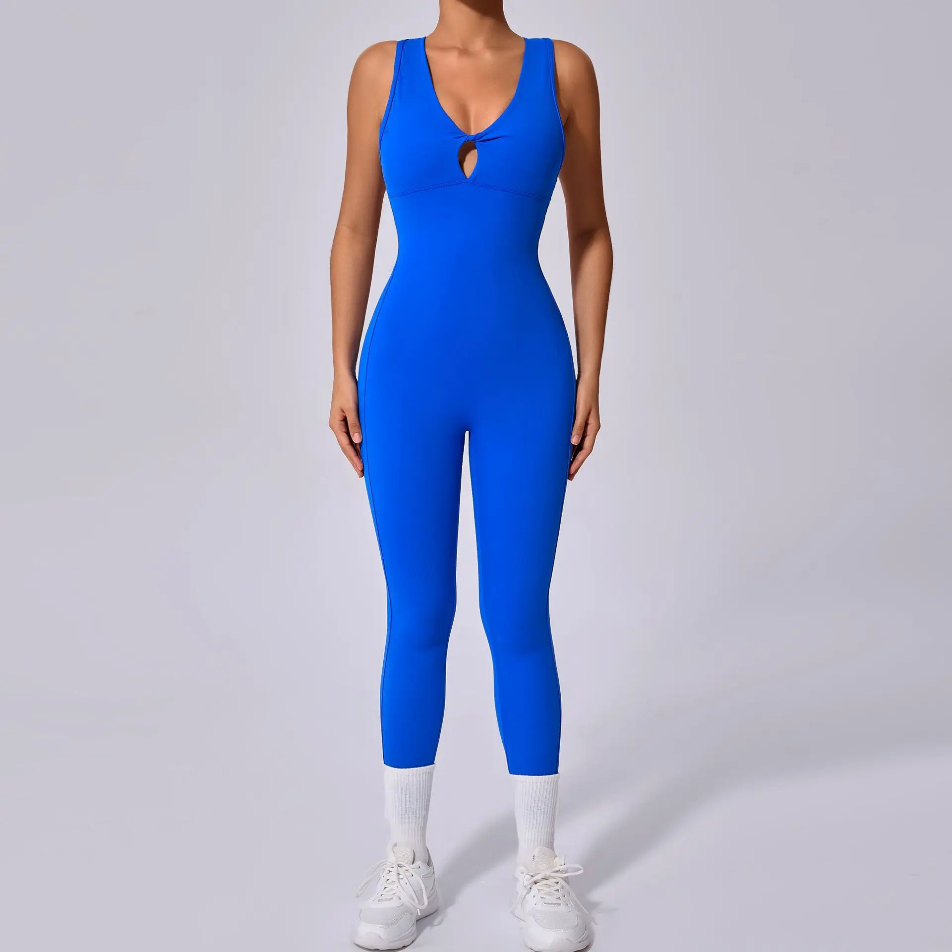 

Gym Leggings Sportswear For Women Yoga Jumpsuit Sports Fitness Peach Hip Tight Backless Quick Drying One-piece Workout Clothes