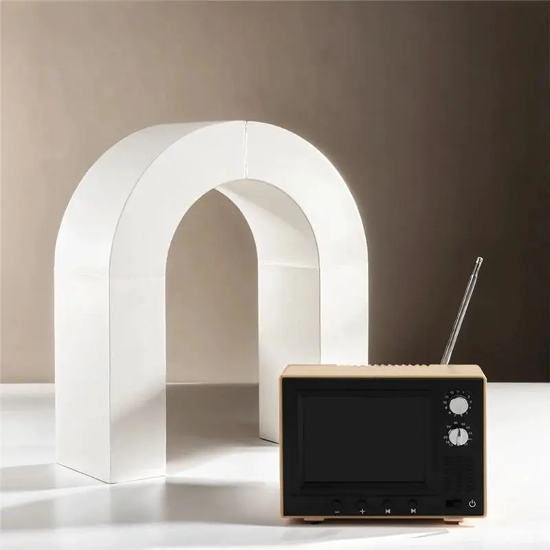 ABUM-1:12 تلفزيون صغير لغرفة المعيشة الأجهزة المنزلية USB شحن واقعية الطبخ المطبخ الأجهزة المنزلية المصغرة