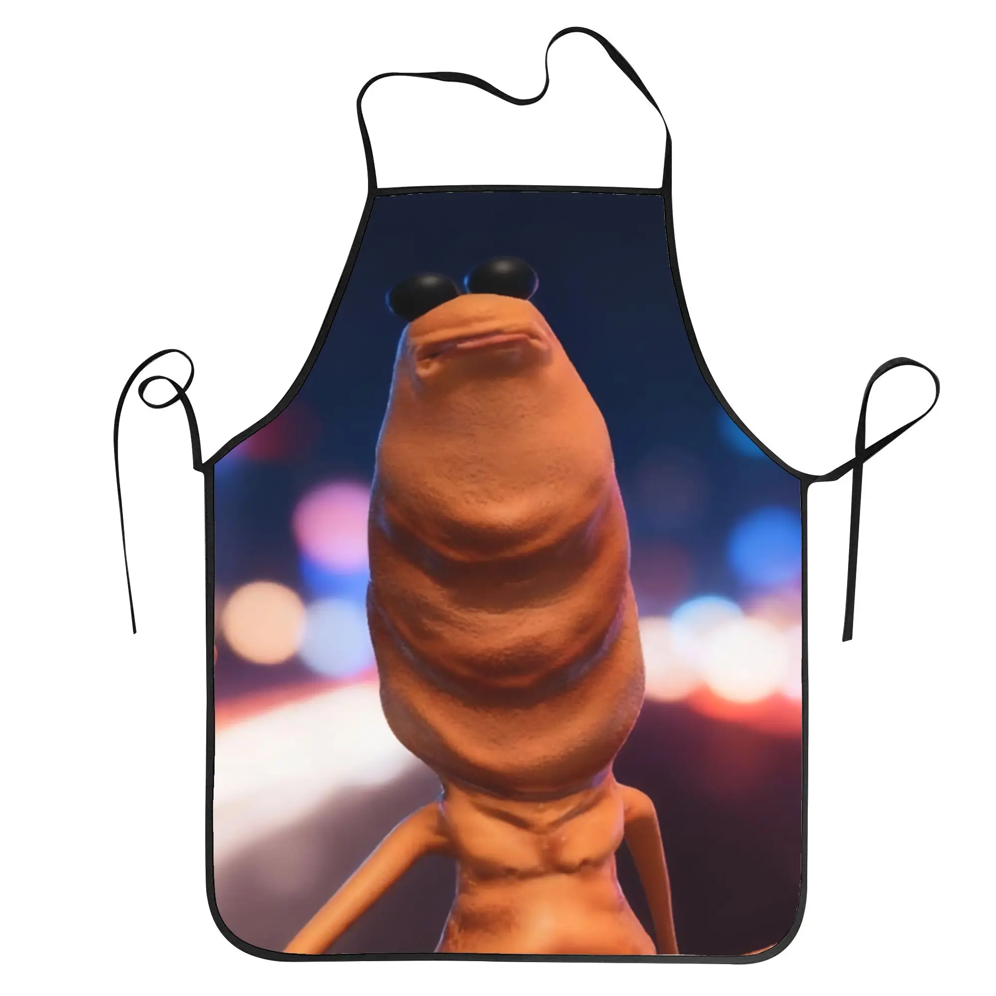 

Фартук Marcus The Worm(1)-bayingimg для барбекю, маникюра, кухонных работ, на заказ, без карманов