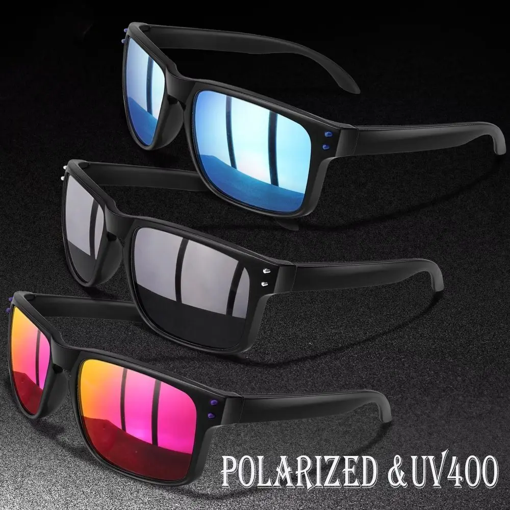 

Polarized Polarized Cycling Sunglasses Square UV400 UV Resistant Cycling Glass Fashion Lightweight Outdoor Sport Goggle MTB