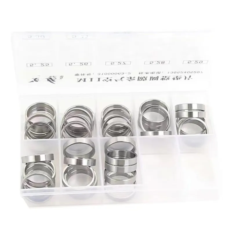 

40pcs Diesel Common Rail Injector HEUI EUI Residual Air Gap Washer Adjusting Shims Gaskets 5.25-5.32 For Cummins