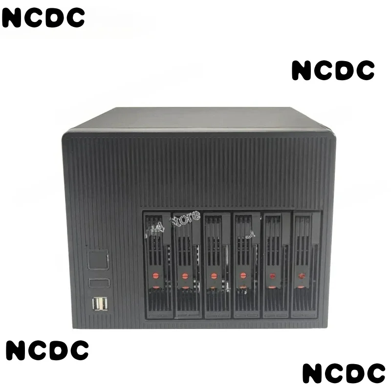 New High Quality 6Bays NAS Storage Hot Swap Server Chassis With 6Gb Sata Backplane