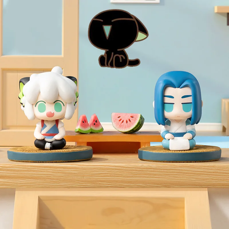 FUNISM Luo Xiaohei Dagelijkse Serie Kleine Deeltjesfiguren Serie Blind Box Serie Blind Box Pluche Blind Box Actie Speelgoed Figuur cadeau