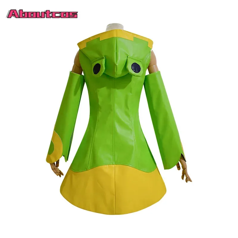 Per bambini adulti Trasparente Morsetto per carta Card Captor Sakura Kinomoto Sakura Cosplay Costume da rana + Copriscarpe Impermeabile Halloween