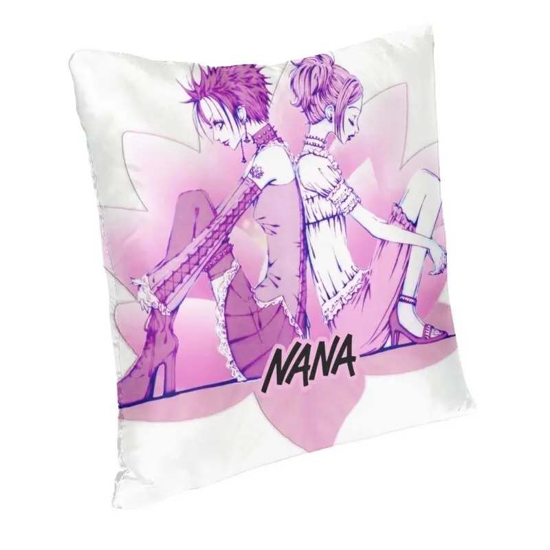 Shoujo Manga Anime Nana Pillow Case Home Decorative Cute Outdoor Cushions Square Pillowcase