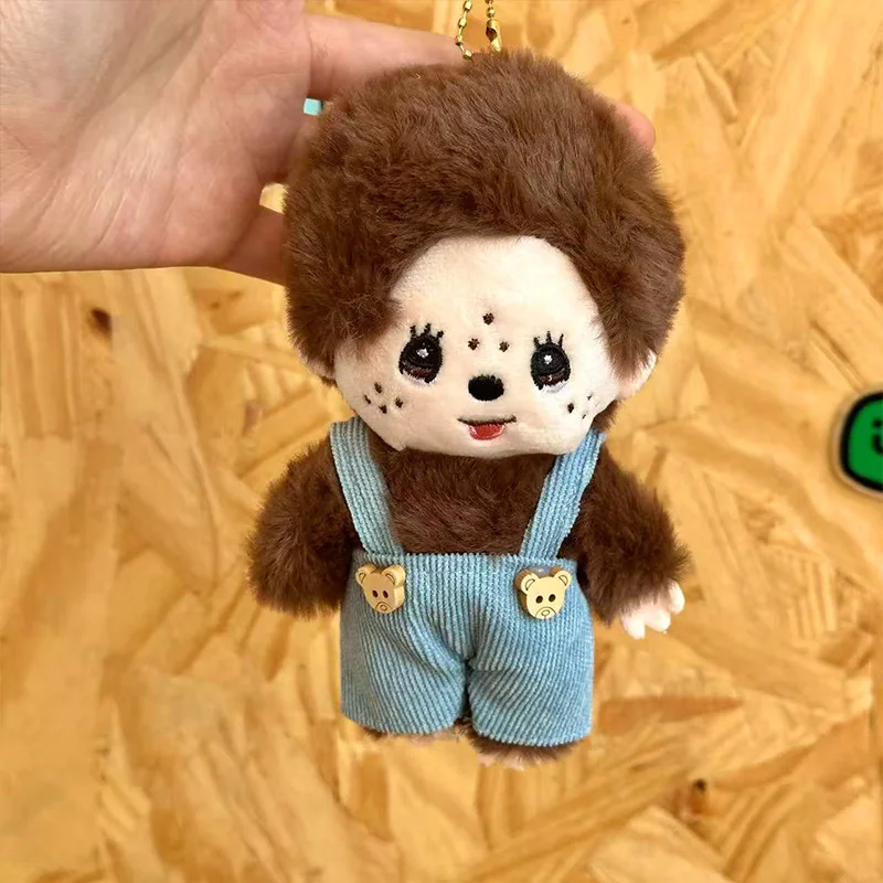 Kreskówka dla Monchhichi Pluszak Brelok Pluszak Kombinezon Figurka Akcesorium do Torby Automat do Zabawek Lalka Prezent Świąteczny