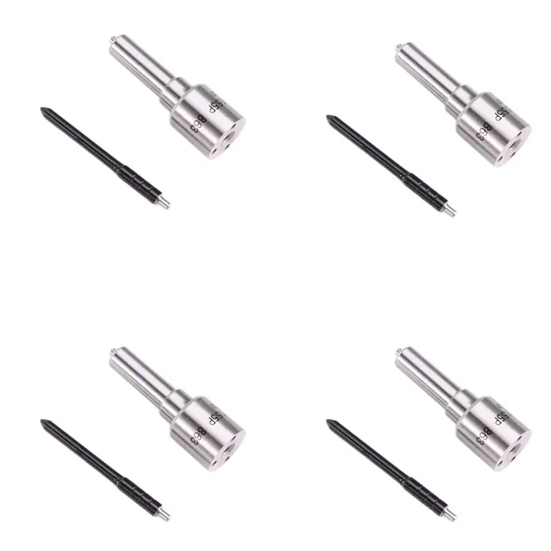 Fuel Injector Nozzle 093400-8630 4PCS DLLA155P863 For Common Rail Injector Models 095000-544 23670-0L020 23670-30110-N29R