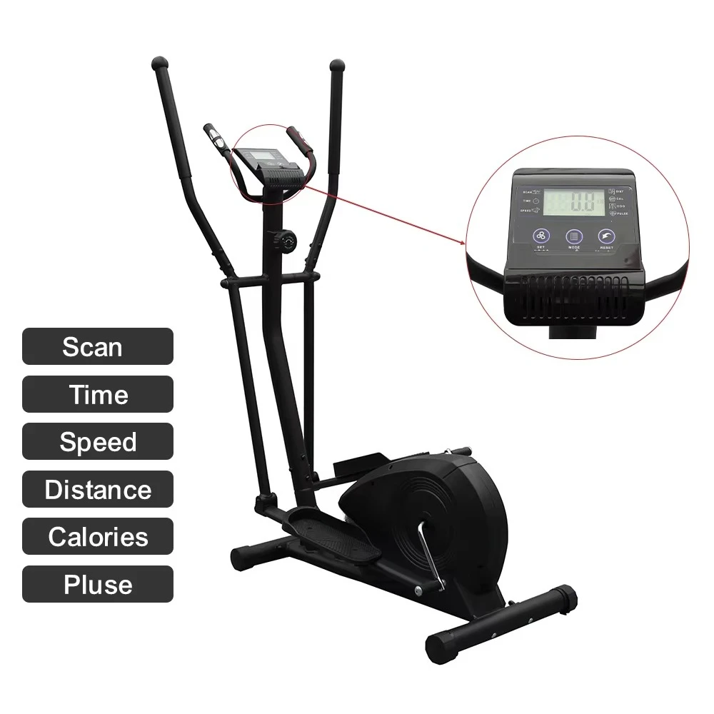Factory Premium Quality Customized 4kgs Flywheel Exercise Manual Magnetic Elliptical Trainers