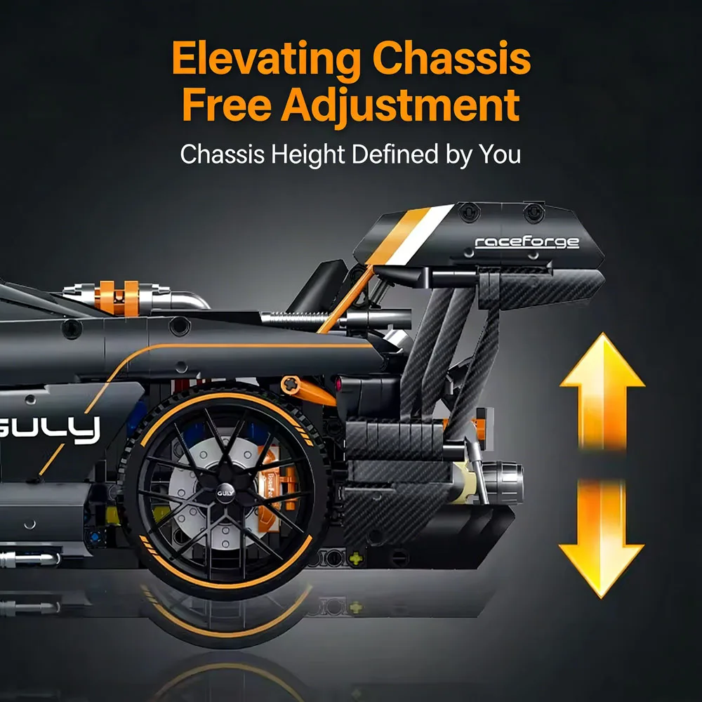 AUF LAGER Sen-na MOC Maikailun 1:8 RC Sportwagen Senna Bausteine Ziegel Montage Modell Spielzeug für Jungen Weihnachten geschenk Set