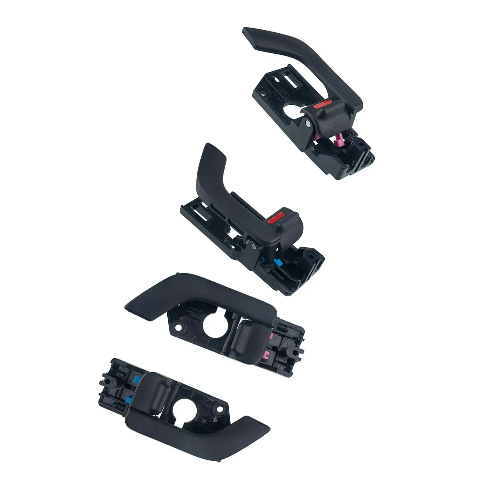 

Interior Door Handle Assembly Replace ABS Plastic Direct Fit for Hyundai Tiburon 03-08 Car Repair Solution