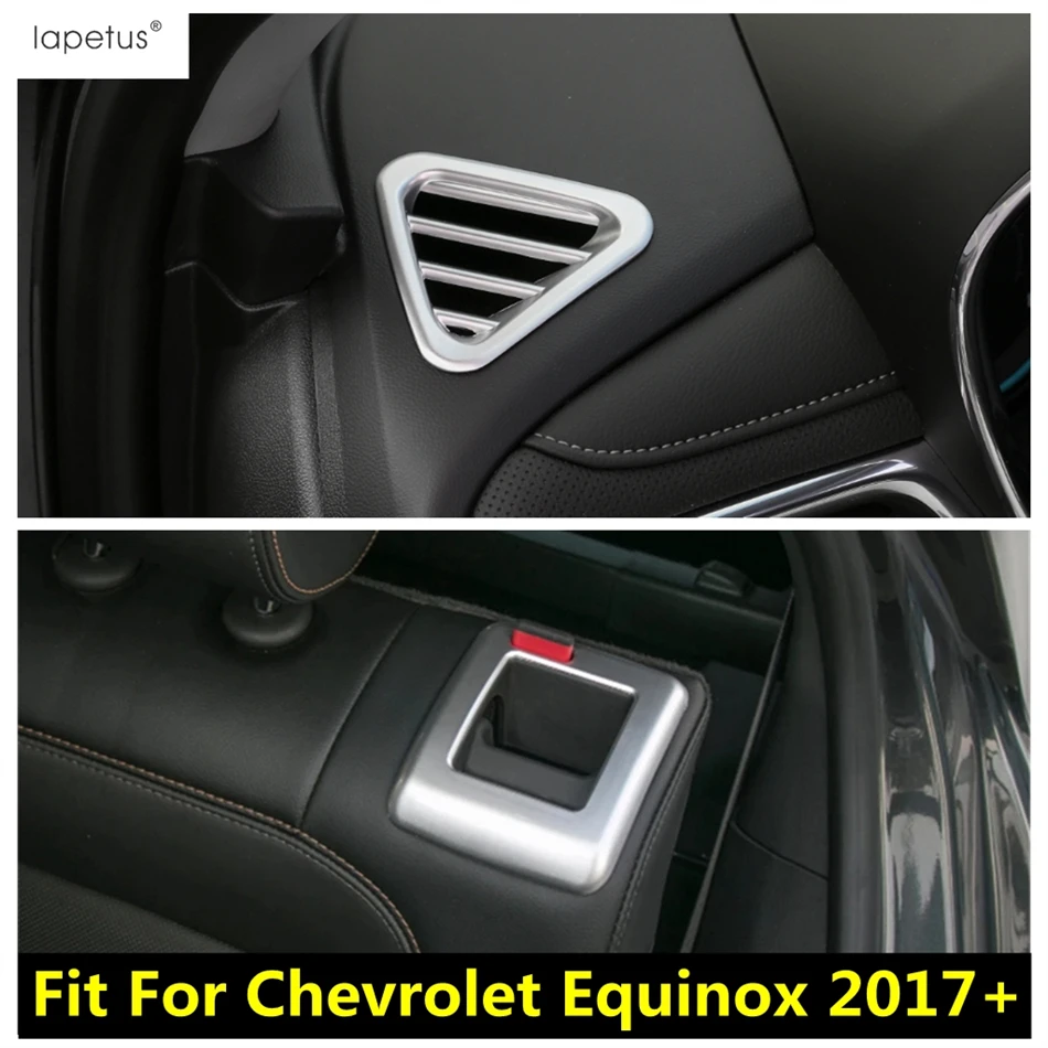 

Rear Back Seat Rest Adjust Frame / Dashboard AC Air Conditioning Vents Cover Trim Accessories For Chevrolet Equinox 2017 - 2023