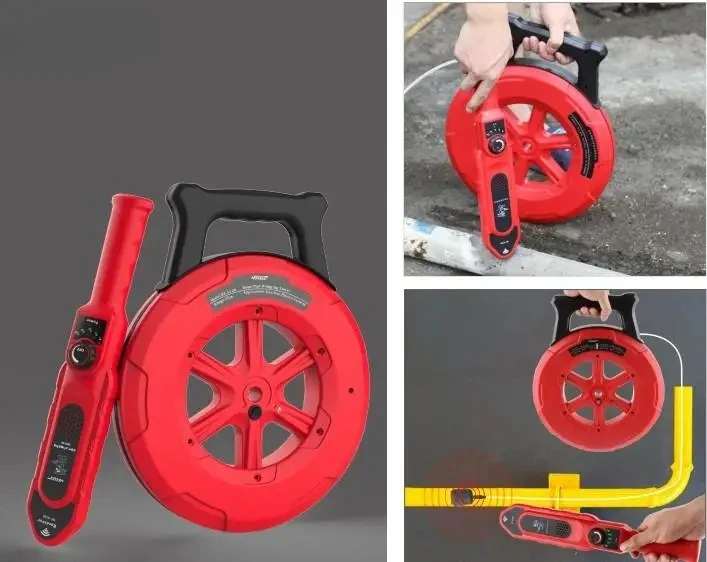 zz 30 m Wandrohr-Verstopfungsdetektor NF-5130 Pipeline-Blockierung, Verstopfung, Diagnosetool, Scanner