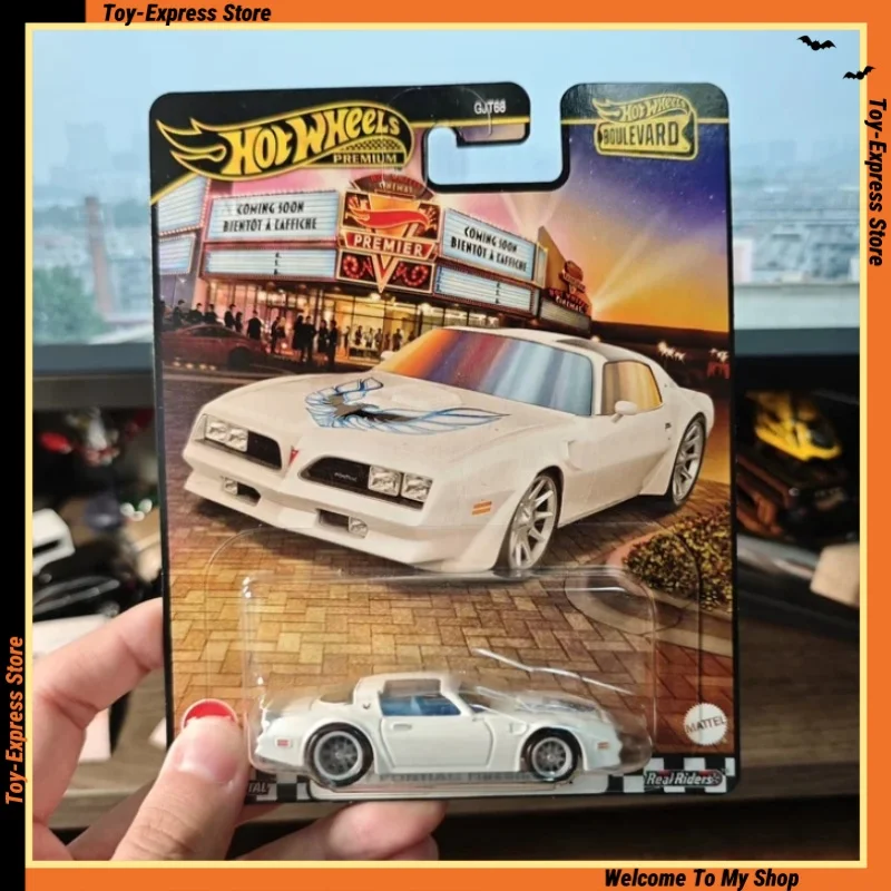 

Hot Wheels Premium 2025 Boulevard Hotwheels 2025 1/64 Car Model '77 Pontiac Firebird TA Collectible Alloy Vehicle Boy Kids Toys