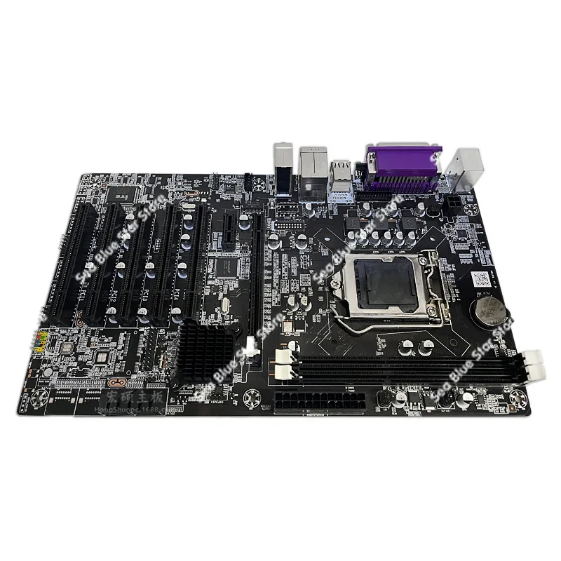 Industrial control main board desktop new H61 DVR security monitoring main board DDR3 Gigabit network interface card
