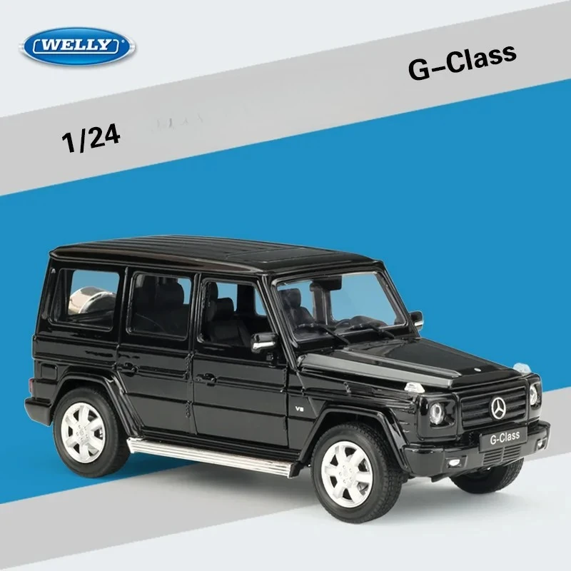 

WELLY 1:24 G-Class Cross Country High Simulation Diecast Car Alloy Classic Model Car Toys For Boys Gift Diecast Alloy Car Model