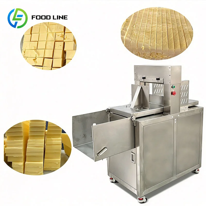 Industrial Cheese Cube Machine Cheese Block Cutter for Uniform Diced Cheese and Snack Portions Customized