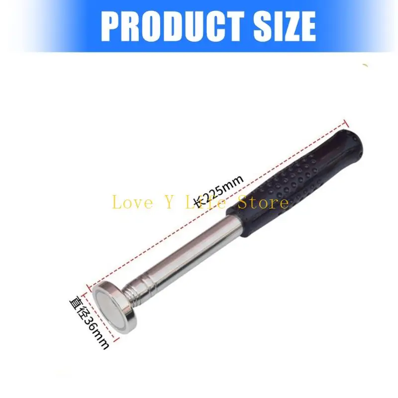 L74C 6Section Telescopic 35lb Magnets Pickup Tool Corrosion Resistant Steel Extendable Grabber For Mechanics And Home