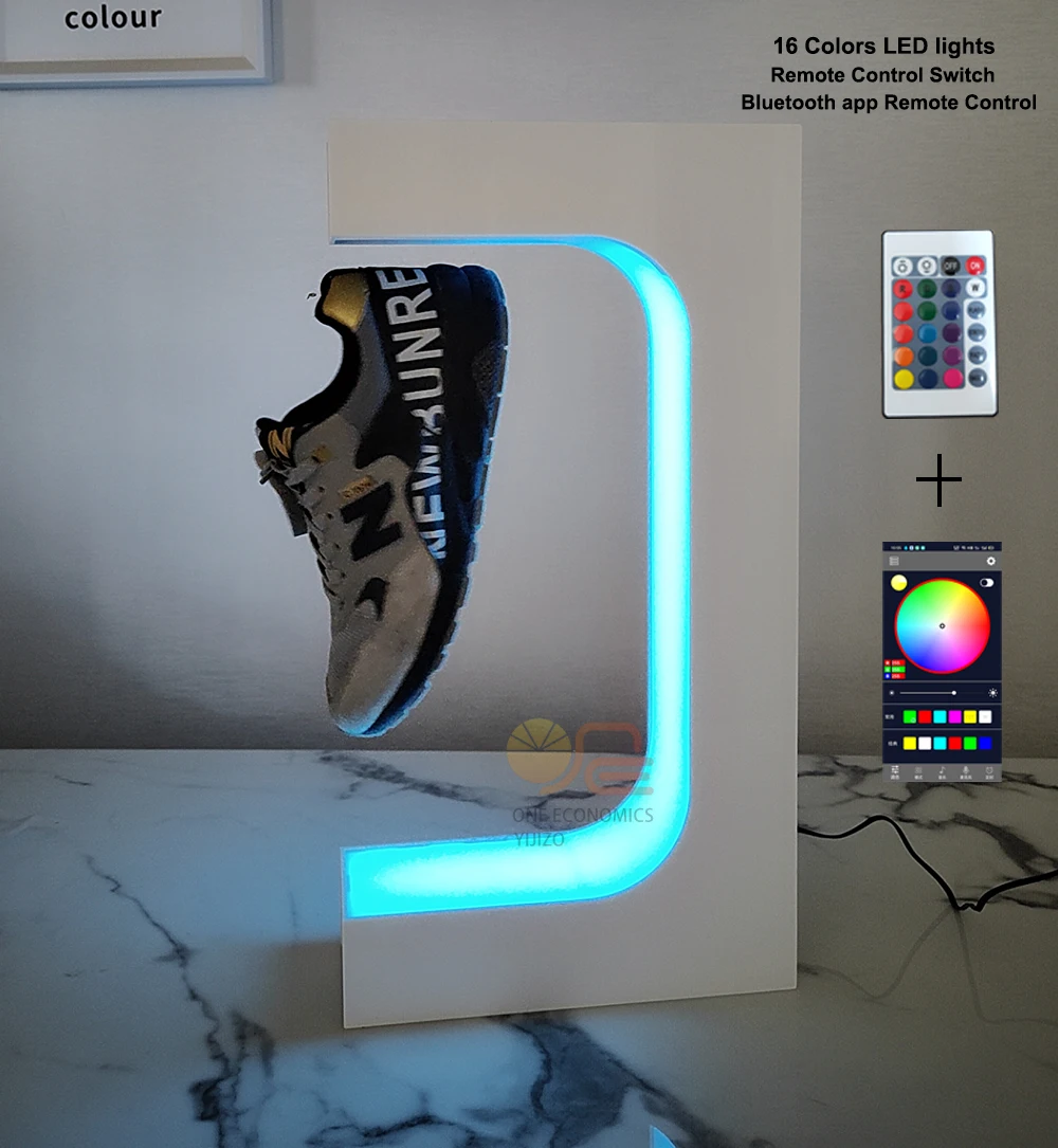 Magnetic Levitation Floating Shoe  Display Stand ,Sneaker Stand, House,Holds 300-500g Levitating gap 20mmYIJIZO Original