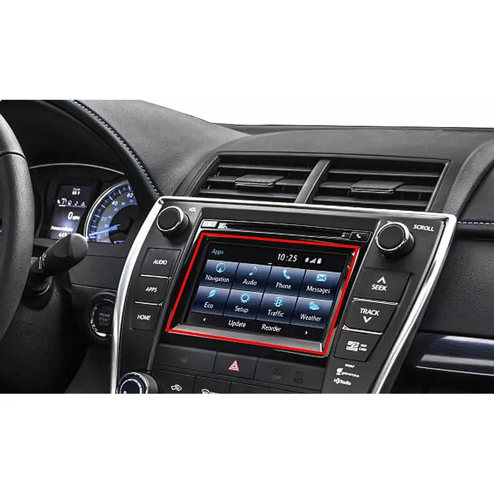 7 LCD Display For Toyota Camry RAV4 Yaris Radio Navigation LAM0702320A C070VTN01 Touch Screen