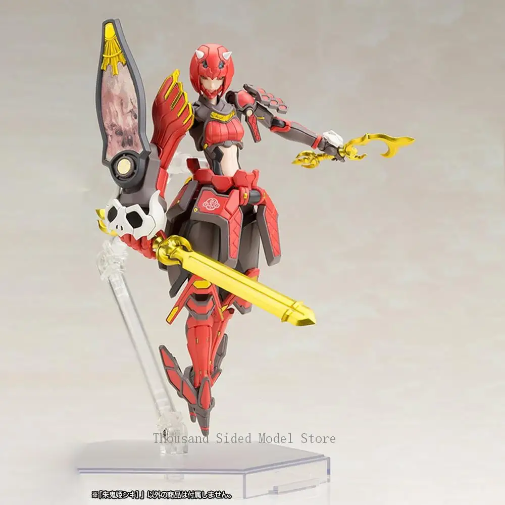 IN Stock Original Kotobukiya KP346R Phantasy Star Series 1/12 Vermilion Guardian Shiki Assembly Model Action Figure Toys 15CM