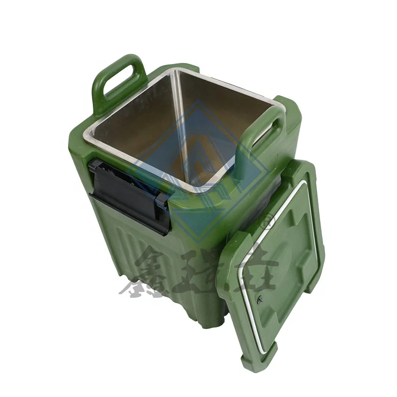 50L Insulated Food Pan Carrier Commercial Catering Warmer Keep Food Warm Transport Container Barrel