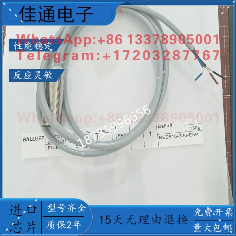 New Balluff Inductive Proximity Switch BES 516-326-E5R Sensor