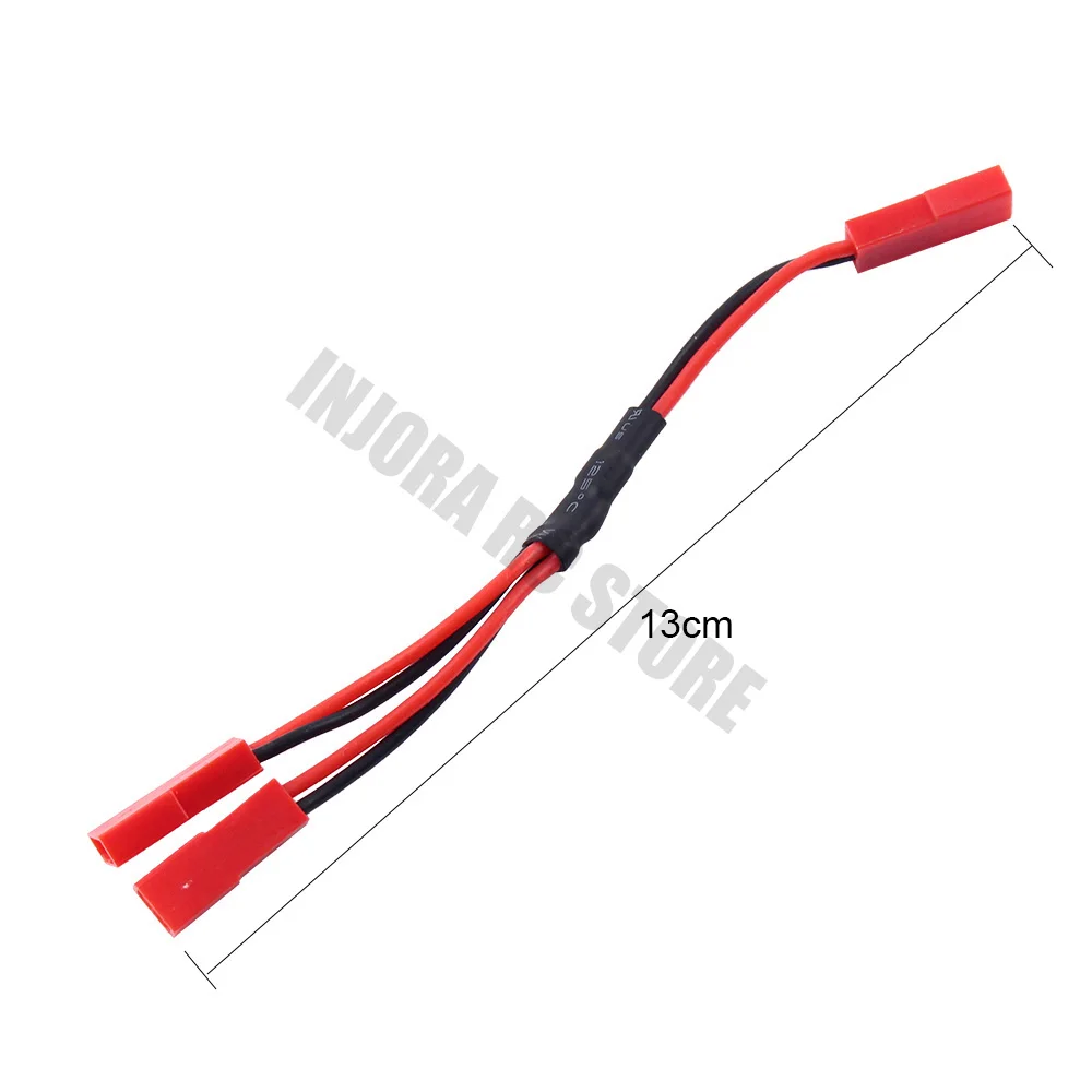 1Pcs TRX-4 13cm ESC Battery JST Female Connector Y Wires for 1/10 RC Crawler TRX4 RC Car