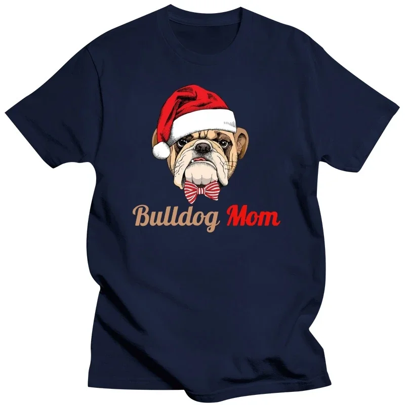 İngilizce Bulldog anne komik tişört anne günü hediye fikri gençlik orta yaş için anne için eski Tee gömlek vintage men clothing