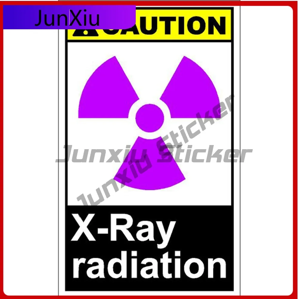 

X Ray Radiation Anime Best Gift Vinyl Modern Window Decal Accessory Waterproof Car Laptop Bumper Auto Exterior Decor