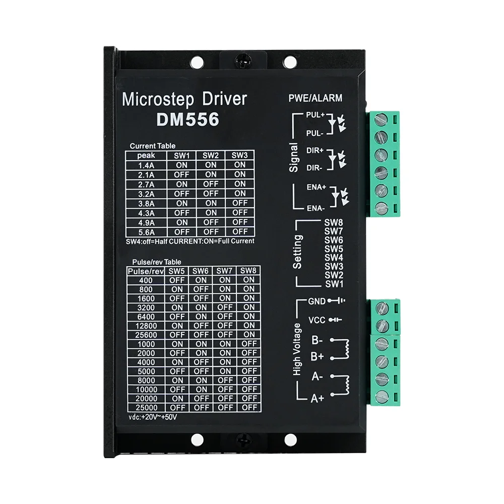 DSP Digital 57/86 Драйвер шагового двигателя 128, разделение DM556 заменяет M542/2M54/TB6600