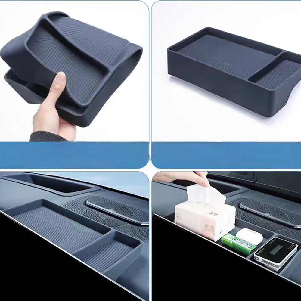 

For ZEEKR 9X 2025 2026 Central Control Screen Storage Box Item Storage Box Car Interior Decoration