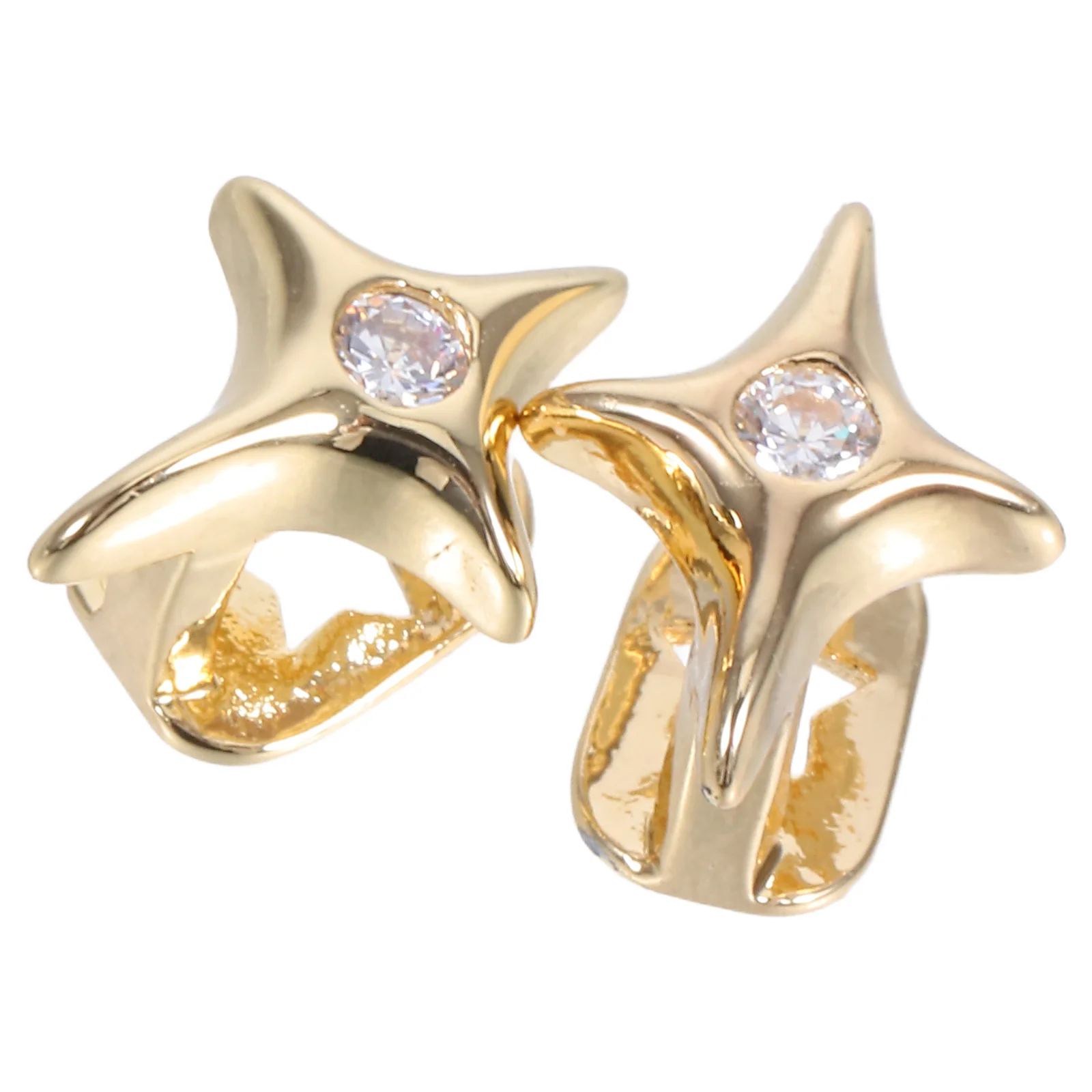 2 قطعة قبعات الأسنان نجمة واحدة الأسنان شواء ل الهيب هوب تأثيري لامعة مجوهرات ارتداء اليومي أداء الحفلات مغني الراب الدعامة الزخرفية