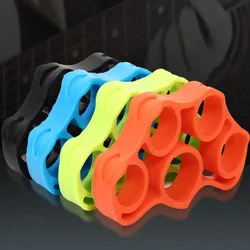 1Pc Silicone Finger Gripper Gym Hand Grip Resistance Band Wrist Stretcher Elastic Five  Expander Strength Trainer Exercise