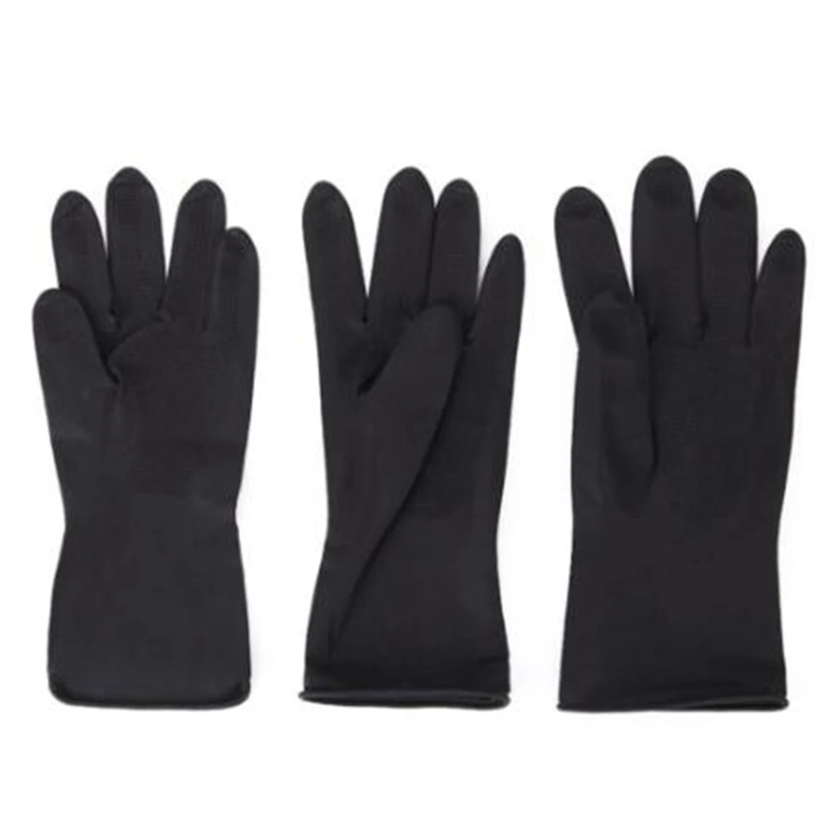 5Pair Reusable Hair Dyeing Gloves Hairdressing Coloring Gloves Barber Thicker Rubber Gloves Hair Styling Tools Salon Accessories