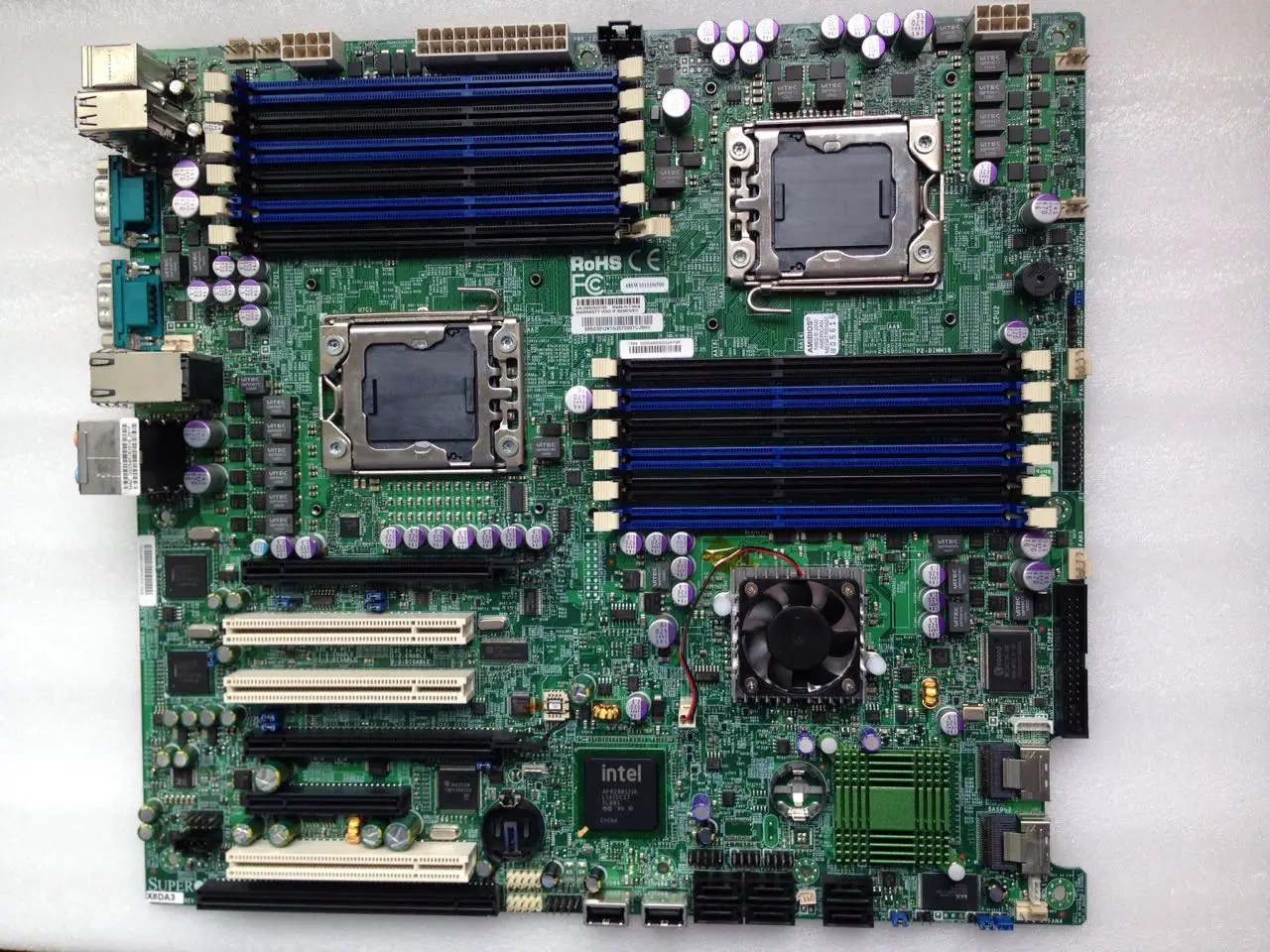 Supermicro X8DA3 Sever Motherboard Intel 5520 LGA1366 DDR3 With a I/O